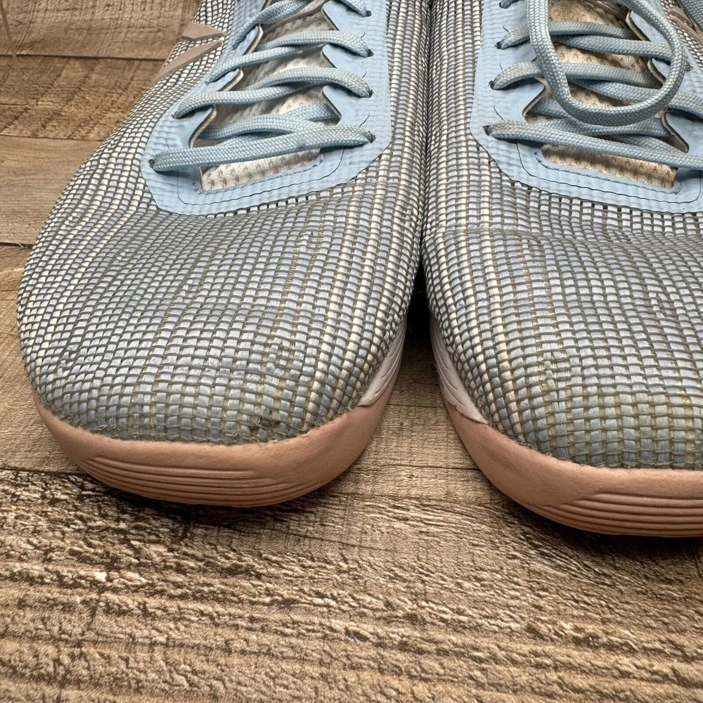Reebok Crossfit FlexWeave‎ Training Shoes Womens Size 9 Blue Pink White DV5599 - Picture 3 of 12